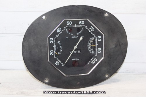 TABLEAU DE BORD HEXAGONAL JAEGER 106km/h 6V...RENAULT UTILITAIRES GALION