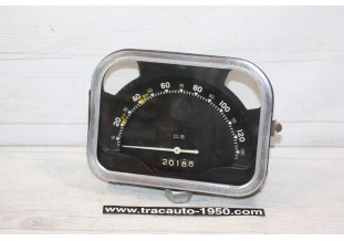 COMPTEUR DE VITESSE ET KM OS 134km/h 6V...CITROEN TYPE H HZ U23