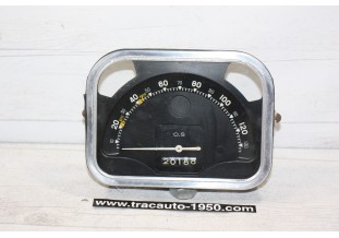 COMPTEUR DE VITESSE ET KM OS 134km/h 6V...CITROEN TYPE H HZ U23