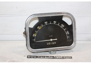 COMPTEUR DE VITESSE ET KM OS 134km/h 6V...CITROEN TYPE H HZ U23