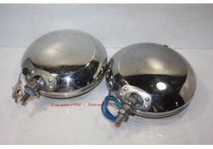 PAIRE DE FEUX ADDITIONNELS LP SEV MARCHAL IODE 889 D/180mm...AUTOS ANCIENNES DIVERS