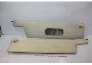 PAIRE DE PARE SOLEIL ECRU D/G L/550mm......PEUGEOT RENAULT CITROEN SIMCA TALBOT ??