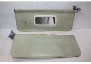 PAIRE DE PARE SOLEIL GRIS D/G L/410mm...CITROEN ID DS avant 1969