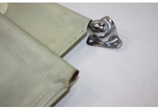 PAIRE DE PARE SOLEIL GRIS D/G L/410mm...CITROEN ID DS avant 1969