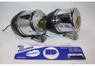 PAIRE DE EUX ADDITIONNELS BC BOCAPA D/103mm...AUTOS CAMIONS TRACTEURS ARMEE