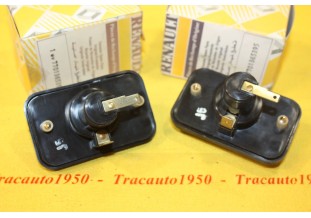 PAIRE D'ECLAIREURS DE PLAQUE DE POLICE SEIMA 41300...R15 R17 depuis 1976