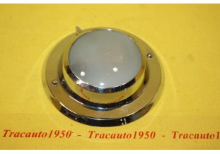 PLAFONNIER COMPLET BLANC OPALIN BV D/114mm...AUTOS ANCIENNES DIVERS