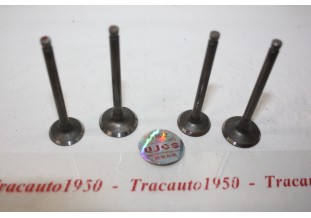 JEU DE 4 SOUPAPES ADM/ECHAP QJGS D/TIGE 5mm...MOTO QUAD SCOOTER DIRT BIKE VOIR DESCRIPTIF