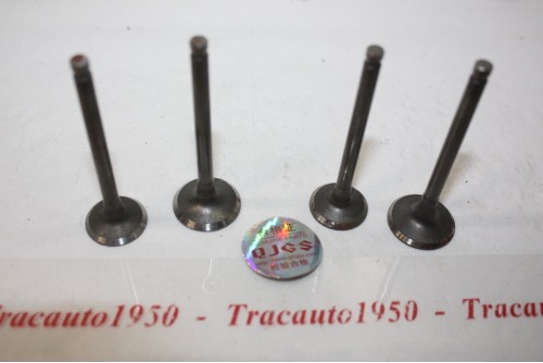 JEU DE 4 SOUPAPES ADM/ECHAP QJGS D/TIGE 5mm...MOTO QUAD SCOOTER DIRT BIKE VOIR DESCRIPTIF