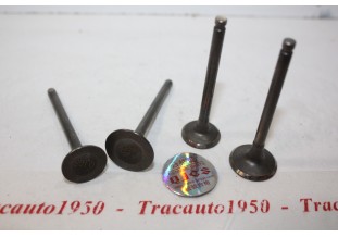JEU DE 4 SOUPAPES ADM/ECHAP QJGS D/TIGE 5mm...MOTO QUAD SCOOTER DIRT BIKE VOIR DESCRIPTIF