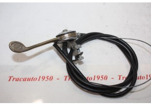MANETTE A LEVIER SIMPLE avec CABLE LE SIMPLEX...VELOMOTEURS MOTOS ANCIENNES