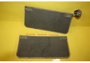 PAIRE DE PARE SOLEIL D/G 280x135mm...RENAULT 4CV Premiers modèles