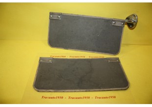 PAIRE DE PARE SOLEIL D/G 280x135mm...RENAULT 4CV Premiers modèles