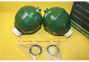 PAIRE DE SPHERES AV HYDROPNEUMATIQUES TECNOSIR BX55...CITROEN BX