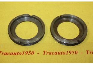 JEU DE 2 ECROUS DE SERRAGE DU ROULEMENT DE ROUE GAUCHE ERSA 119-46...CITROEN 5HP 5CV