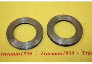 JEU DE 2 ECROUS DE SERRAGE DU ROULEMENT DE ROUE GAUCHE ERSA 119-46...CITROEN 5HP 5CV