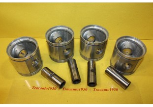 JEU DE 4 PISTONS ET AXES FLOQUET MONOPOLE SUPERALU D/71mm...AUTOS DIVERS VOIR DESCRIPTIF