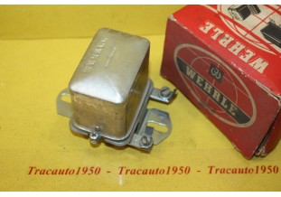 REGULATEUR 14V WHERLE MO/606 pour ALTERNATEUR ISKRA AAG 0702...CITROEN 2CV...VOIR DESCRIPTIF.
