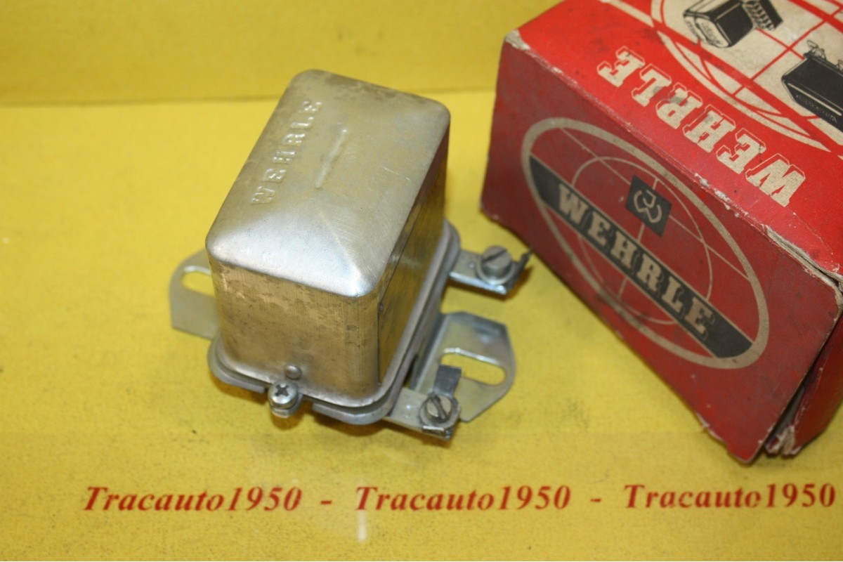 REGULATEUR 14V WHERLE MO/606 pour ALTERNATEUR ISKRA AAG 0702...CITROEN 2CV...VOIR DESCRIPTIF.