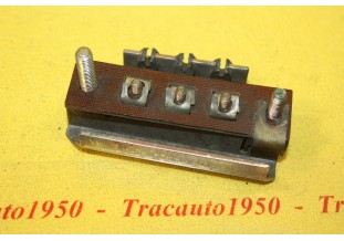 BORNIER 3 POLES DE CONNEXION L/80mm...AUTOS ANCIENNES DIVERS...voir descriptif