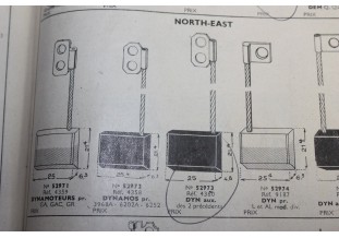 CHARBONS 4360 POUR DYNAMOS NORTH-EAST...BERLIET DELAGE DODGE