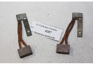 CHARBONS 4207 POUR DEMARREURS AUTO-LITE...POUR FORD CADILLAC CHEVROLET BUICK GM