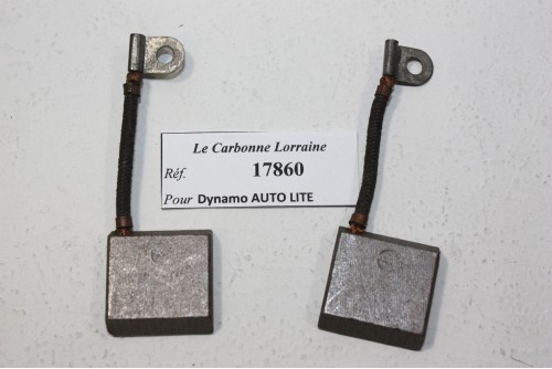CHARBONS 17860 POUR DYNAMOS AUTO-LITE...FORD CHEVROLET CADILLAC GMC JEEP voir descriptif