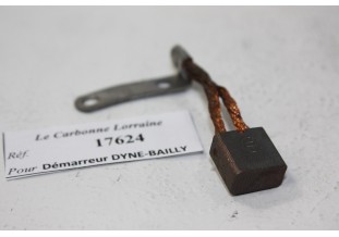 CHARBON 17624 POUR DEMARREURS DYNE-BAILLY...AUTOS AVANT GUERRE voir descriptif