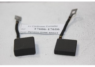 CHARBONS 17606/17616 POUR DYNAMOS DYNE-BAILLY...AUTOS AVANT GUERRE voir descriptif