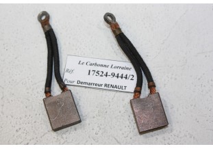 CHARBONS 9444/2 POUR DEMARREURS RENAULT...RENAULT AVANT GUERRE voir descriptif