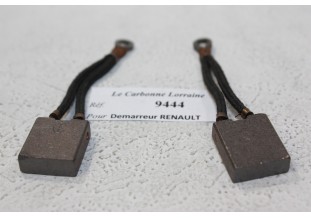 CHARBONS 9444 POUR DEMARREURS RENAULT...RENAULT AVANT GUERRE voir descriptif