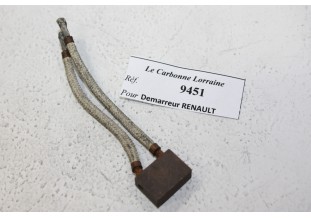 CHARBON 9451 POUR DEMARREURS RENAULT...RENAULT  AVANT GUERRE voir descriptif
