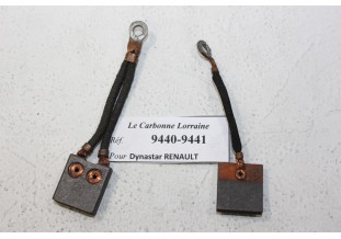 CHARBONS 9440/9441 POUR DYNASTARS RENAULT...RENAULT AVANT GUERRE voir descriptif