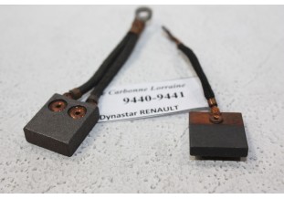 CHARBONS 9440/9441 POUR DYNASTARS RENAULT...RENAULT AVANT GUERRE voir descriptif