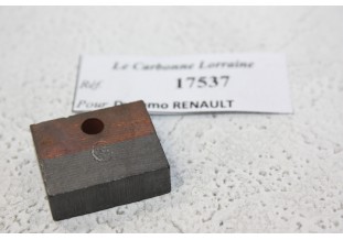 CHARBON 17537 POUR DYNAMOS RENAULT...RENAULT 6/8 CYL AVANT GUERRE voir descriptif