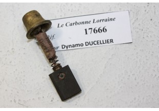CHARBON 17666 POUR DYNAMOS DUCELLIER...AUTOS AVANT GUERRE voir descriptif