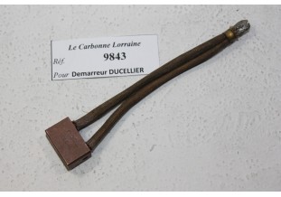 CHARBON 9843 POUR DEMARREURS DUCELLIER...ROCHET SCHNEIDER voir descriptif