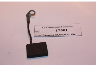 CHARBON 17501 POUR DYNAMOS MARCHAL-VAUCANSON...DELAGE PANHARD DELAHAYE voir descriptif