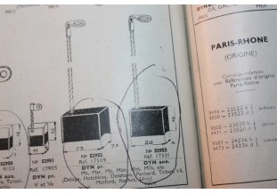 CHARBON 17501 POUR DYNAMOS MARCHAL-VAUCANSON...DELAGE PANHARD DELAHAYE voir descriptif