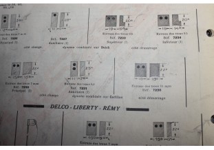 CHARBON 4125 POUR DYNAMOS DELCO/CONTINSOUZA...CADILLAC ANCIENNES voir descriptif