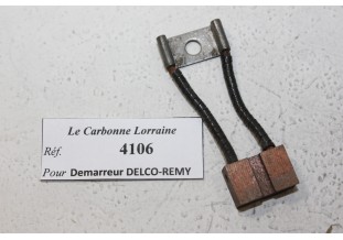 CHARBON 4106 POUR DEMARREURS DELCO-REMY...AUTOS US ANCIENNES voir descriptif