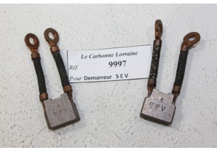 CHARBONS 9997 POUR DEMARREURS SEV...AUTOS ANCIENNES PANHARD PEUGEOT DELAHAYE voir descritif