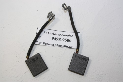 CHARBONS 9498 POUR DYNAMOS/DYNAMOTEURS PARIS-RHONE...AUTOS CAMIONS ANCIENS voir descriptif