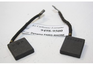 CHARBONS 9498 POUR DYNAMOS/DYNAMOTEURS PARIS-RHONE...AUTOS CAMIONS ANCIENS voir descriptif