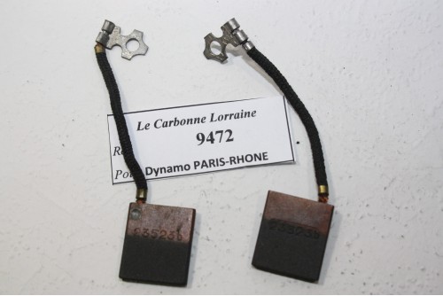 CHARBONS 9472 POUR DYNAMOS PARIS-RHONE...PEUGEOT 201 301 AUTOS ANCIENNES voir descriptif