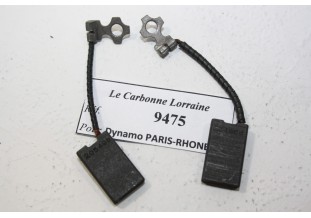 CHARBONS 9475 POUR DYNAMOS PARIS-RHONE...AUTOS MOTOS ANCIENNES voir descriptif