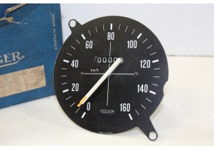 COMPTEUR DE VITESSE ET KM JAEGER 12V...SIMCA TALBOT 1100 1980 voir descriptif