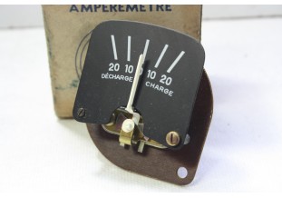 AMPEREMETRE 20A DE COMPTEUR ED VEGLIA 24053...PEUGEOT 203 ap 1952 voir descriptif
