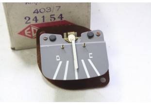 AMPEREMETRE 20A DE COMPTEUR ED VEGLIA 24154...PEUGEOT 403/7 voir descriptif