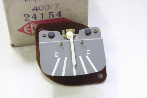 AMPEREMETRE 20A DE COMPTEUR ED VEGLIA 24154...PEUGEOT 403/7 voir descriptif